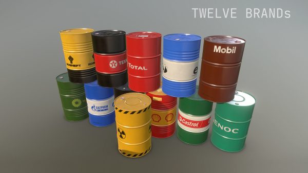 Cargo Iron Barrels 200L Brands