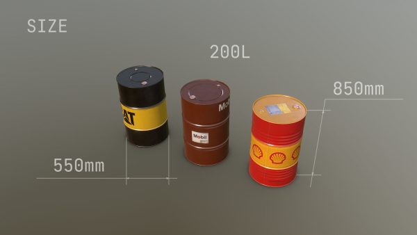 Cargo Iron Barrels 200L Brands