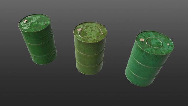 Cargo Iron Barrels 200L Colors