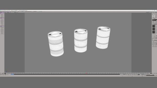 Cargo Iron Barrels 200L Colors