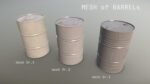 Cargo Iron Barrels 200L Colors