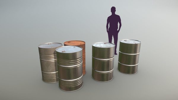 Cargo Iron Barrels 200L Steel