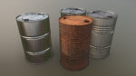 Cargo Iron Barrels 200L Steel
