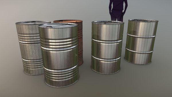 Cargo Iron Barrels 200L Steel