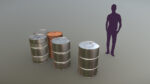 Cargo Iron Barrels 200L Steel