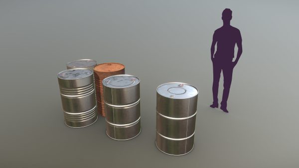 Cargo Iron Barrels 200L Steel