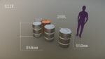 Cargo Iron Barrels 200L Steel