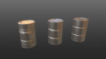 Cargo Iron Barrels 200L Steel