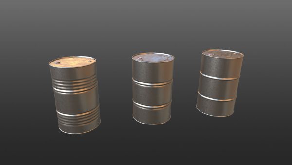 Cargo Iron Barrels 200L Steel