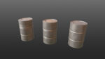 Cargo Iron Barrels 200L Steel
