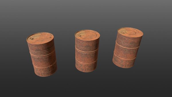 Cargo Iron Barrels 200L Steel