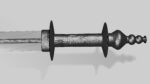 Caroling sword with Khora handle