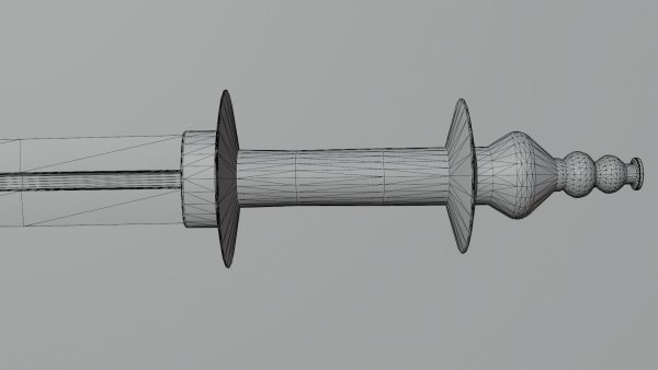 Caroling sword with Khora handle