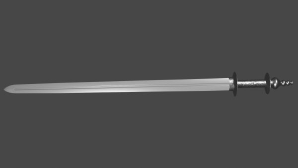 Caroling sword with Khora handle