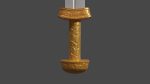 Caroling sword with Langsax handle