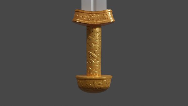 Caroling sword with Langsax handle