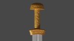 Caroling sword with Langsax handle