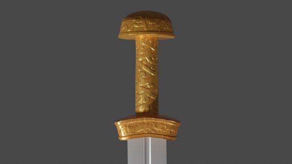Caroling sword with Langsax handle