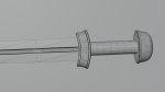Caroling sword with Langsax handle