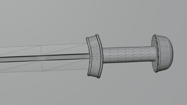 Caroling sword with Langsax handle