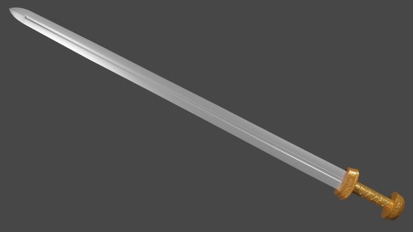 Caroling sword with Langsax handle
