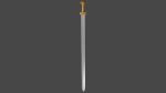 Caroling sword with Langsax handle
