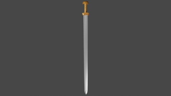 Caroling sword with Langsax handle