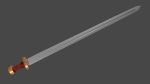 Caroling sword with Spatha handle