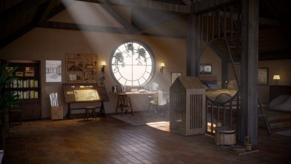 Carpenter  cabin of architect