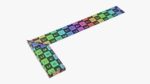 Carpenter ruler L-shape