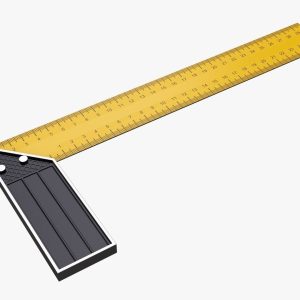 Carpenter ruler L-shape