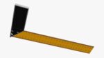 Carpenter ruler L-shape
