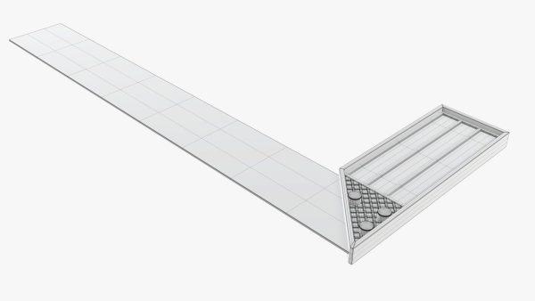 Carpenter ruler L-shape