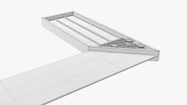 Carpenter ruler L-shape