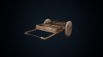 Cart model wooden medieval