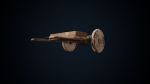 Cart model wooden medieval