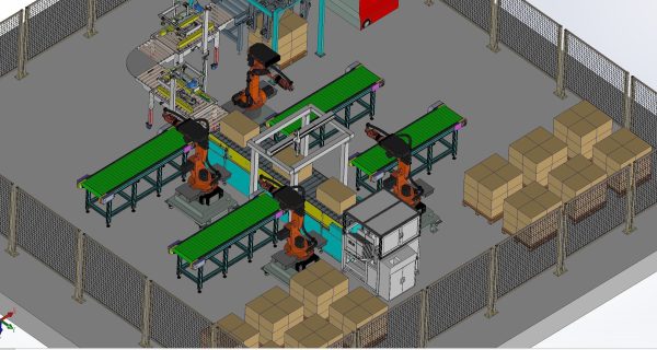 Carton production line