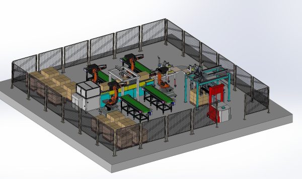 Carton production line