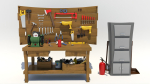 Cartoon Hand Tool Set