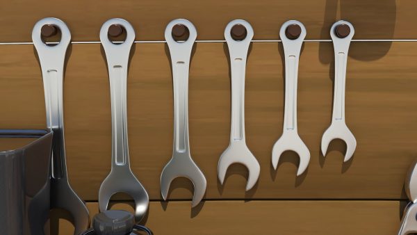 Cartoon Hand Tool Set