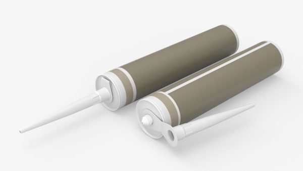 Cartridge sealant open close mockup