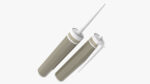 Cartridge sealant open close mockup
