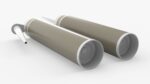 Cartridge sealant open close mockup