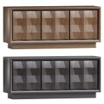 Carved Pattern Media Console