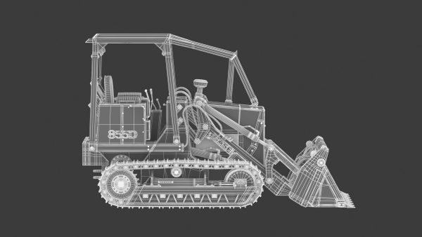 Case 855D Crawler Loaders