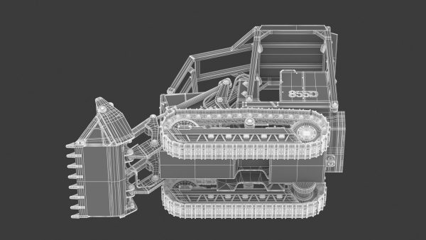 Case 855D Crawler Loaders