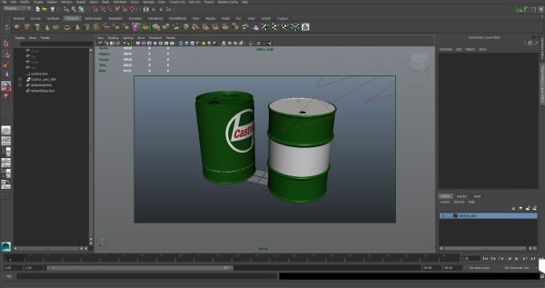 Castrol barrel Clean