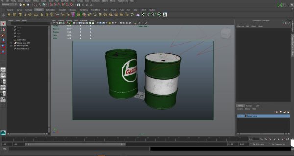 Castrol barrel Dirt