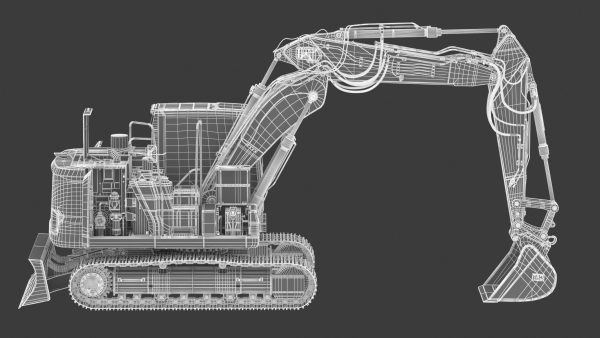 Cat 313 Excavator Triple Arm
