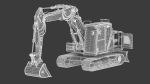 Cat 313 Excavator Triple Arm